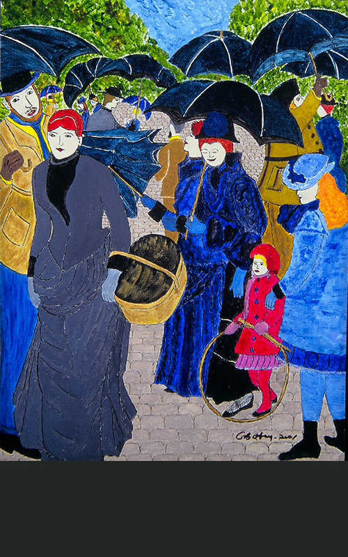 Les Parapluies - Renoir